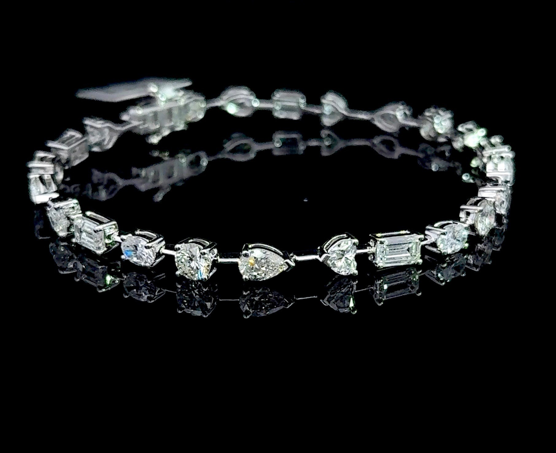 Multi Shape Tennis Bracelet